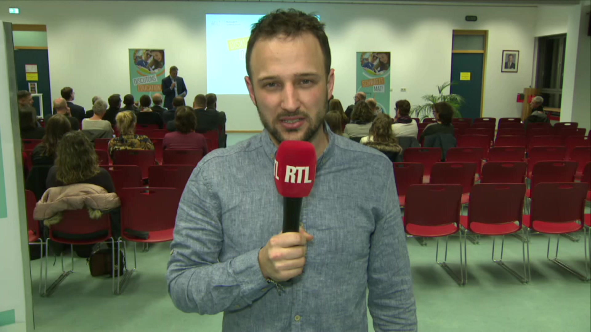 VIDEO-Reportage: Bildung am Dialog: Claude Meisch sicht Gespréich - RTL ...