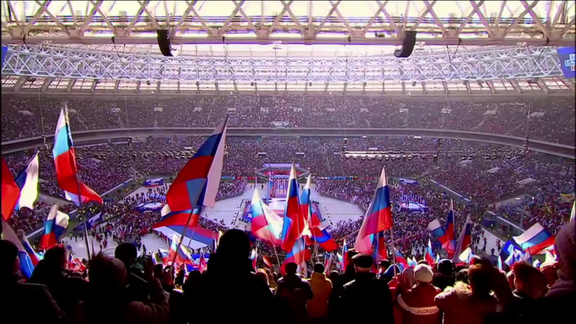 Митинг концерт за россию