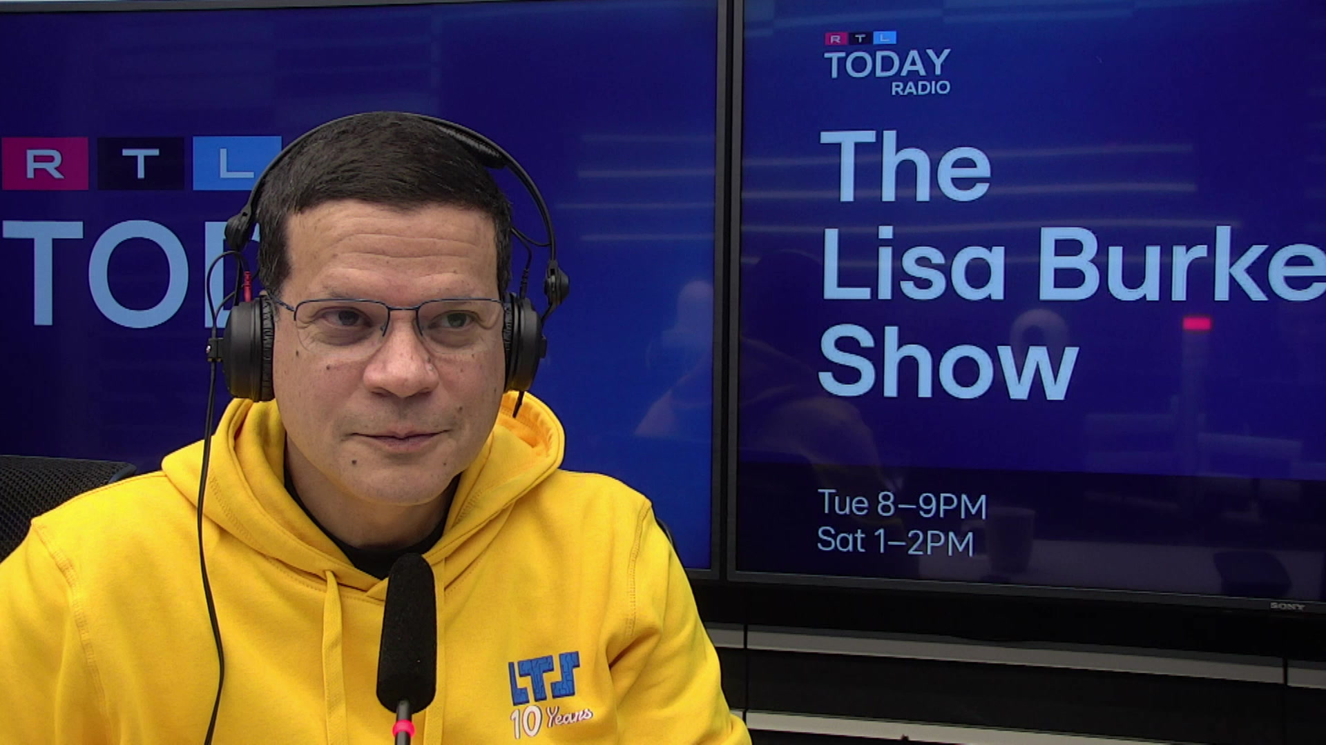 The Lisa Burke Show: Dr. Sergio Coronado: founder of the Luxembourg Tech School