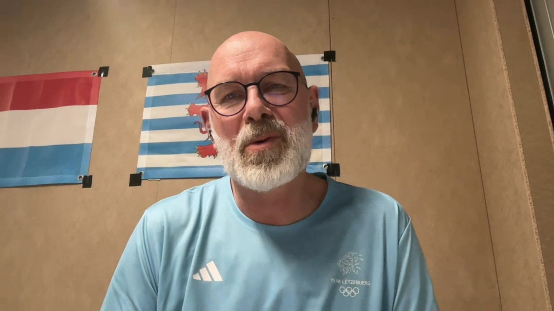 De Chef de Mission vum COSL Raymond Conzemius: „D’Preparatioun verleeft bis elo optimal“