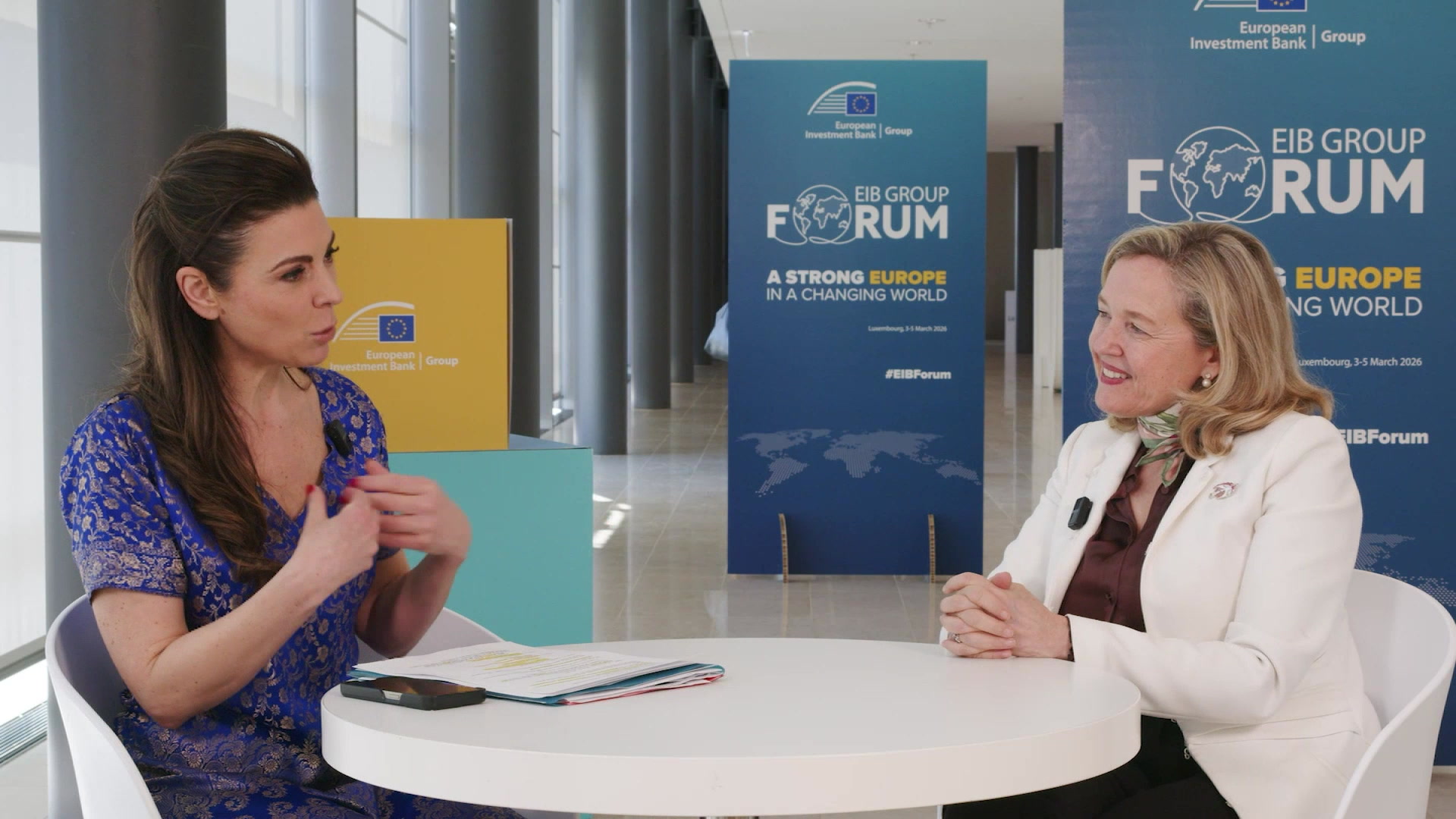 The Lisa Burke Show: 'A Strong Europe in a Changing World': Insights from the EIB Group Forum 2026
