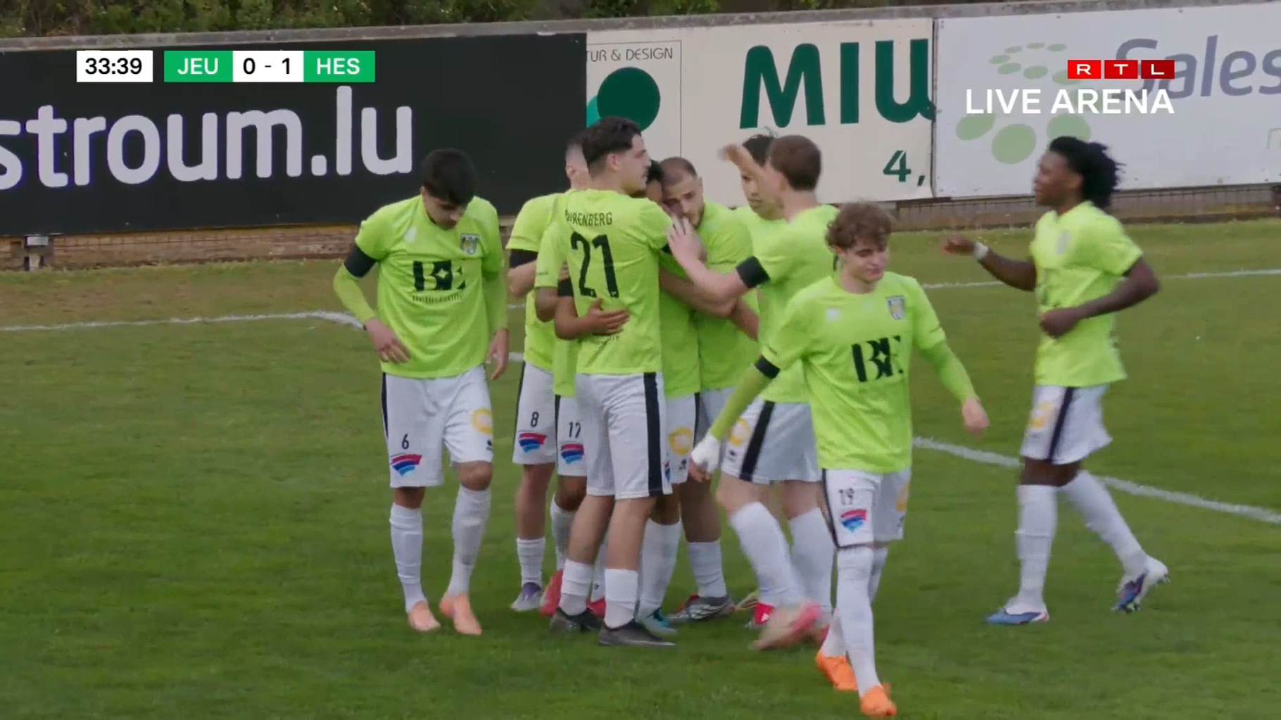 BGL Ligue: Jeunesse Esch – Swift Hesper