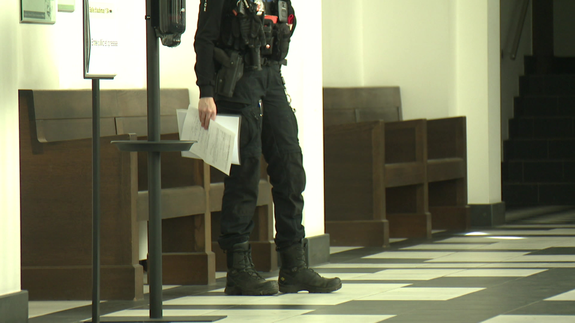 'I was happy to be part of the group': Four officers on trial over alleged police violence at Gare station