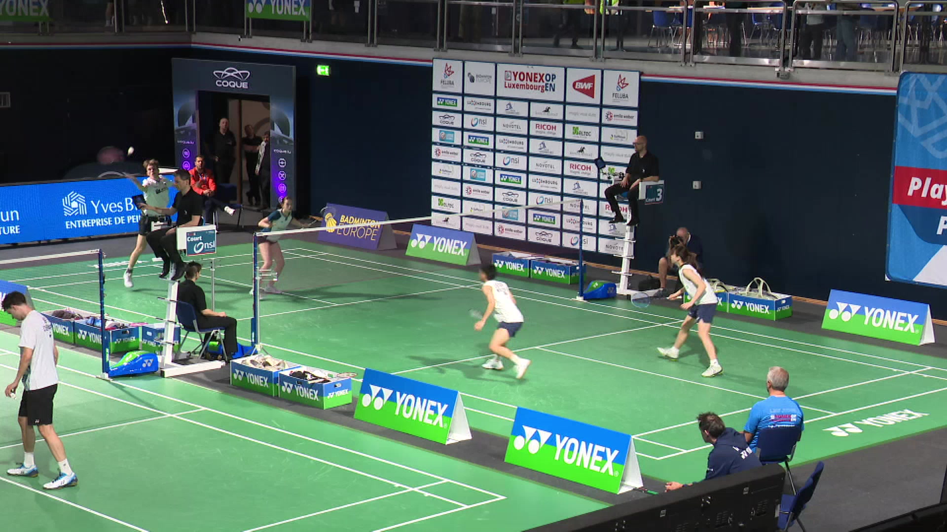 Bis e Sonndeg: D'Yonex Badminton Open an der Coque