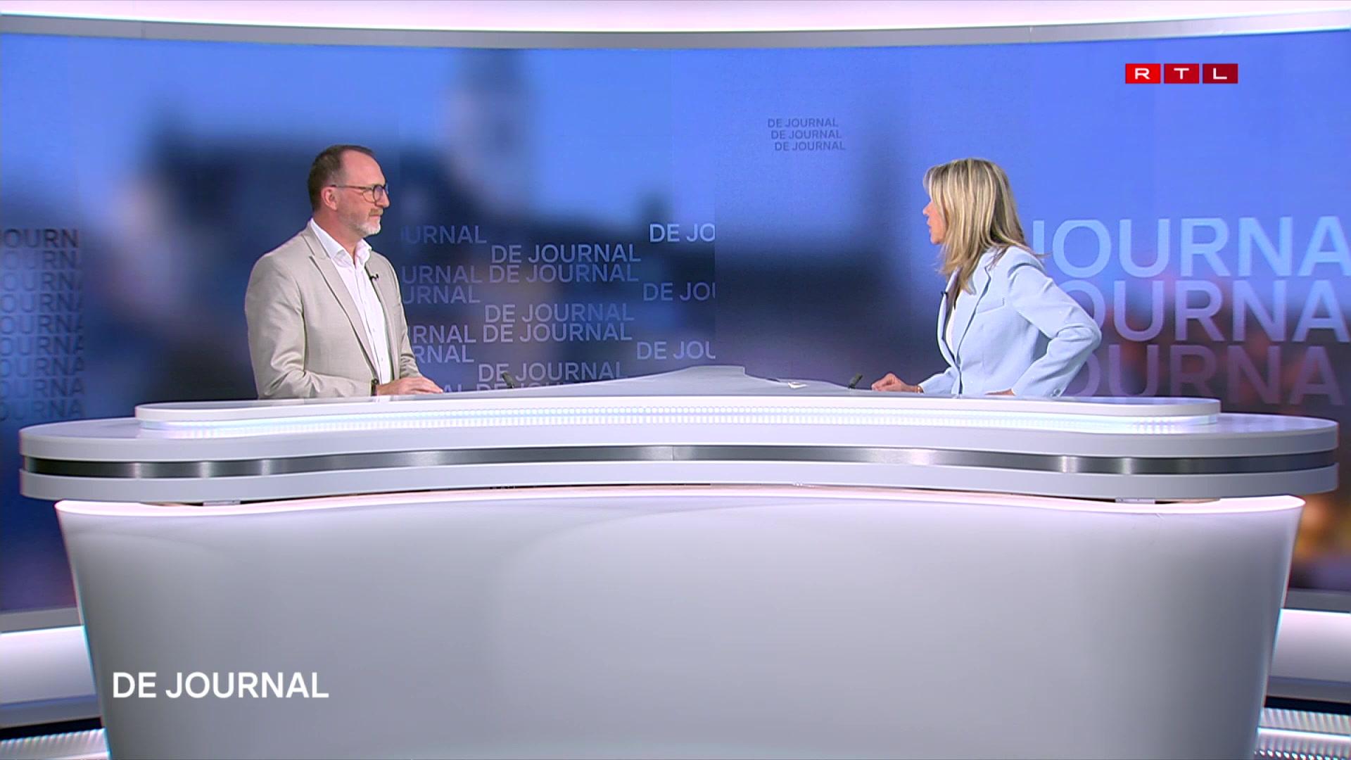 Georges Engel am Interview: 