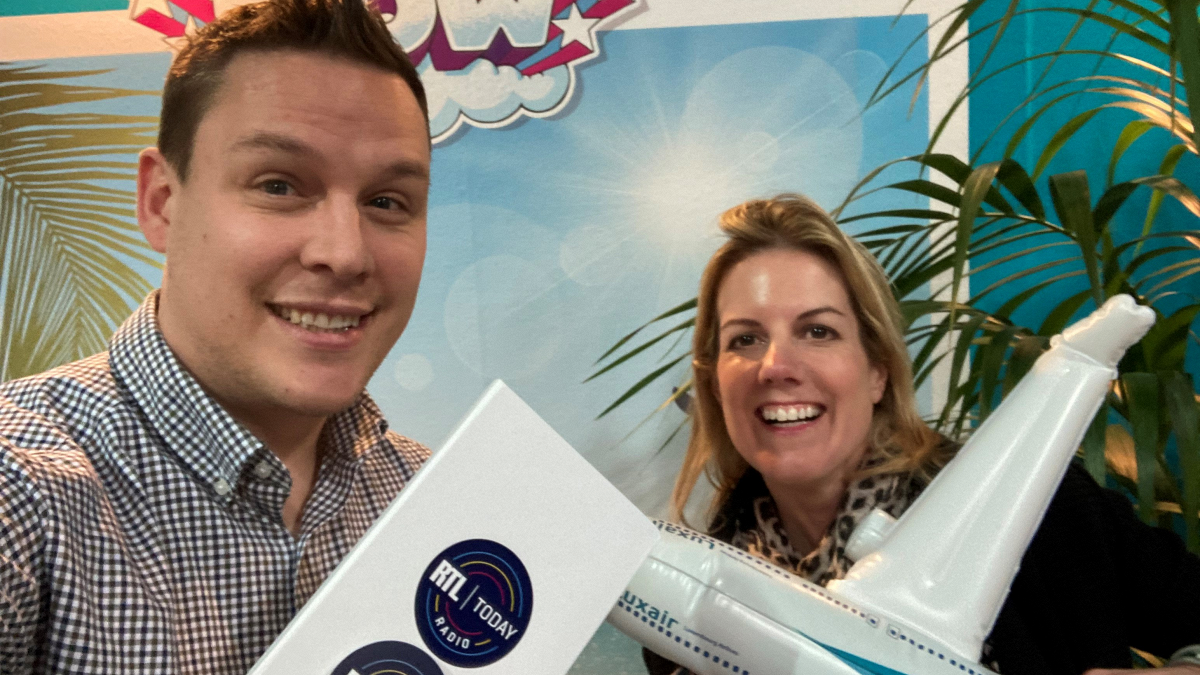 RTL Today Radio listener Zach wins €300 voucher from Luxair