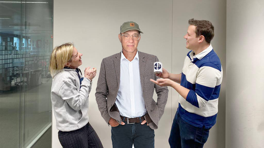 Tom Hanks Forces Us To Do a Quiz. Wins A Mug.