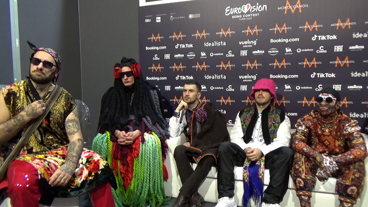 Eurovision 2022 Interviews - Kalush Orchestra