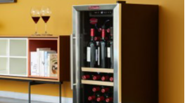 Foyer Prize Winner Tom wins a wine fridge!