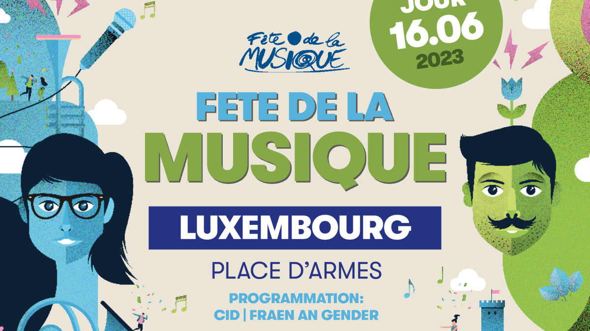 The CID takes over Place d'Armes for Fete de la Musique