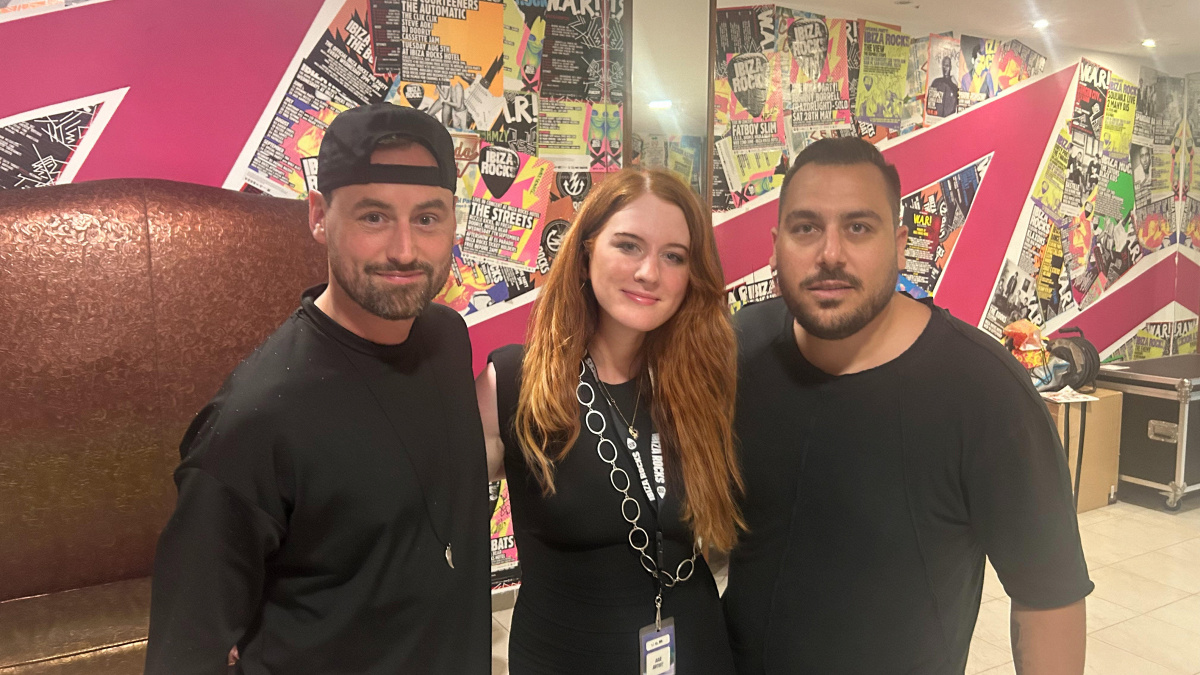 Alice interviews Switch Disco in Ibiza!