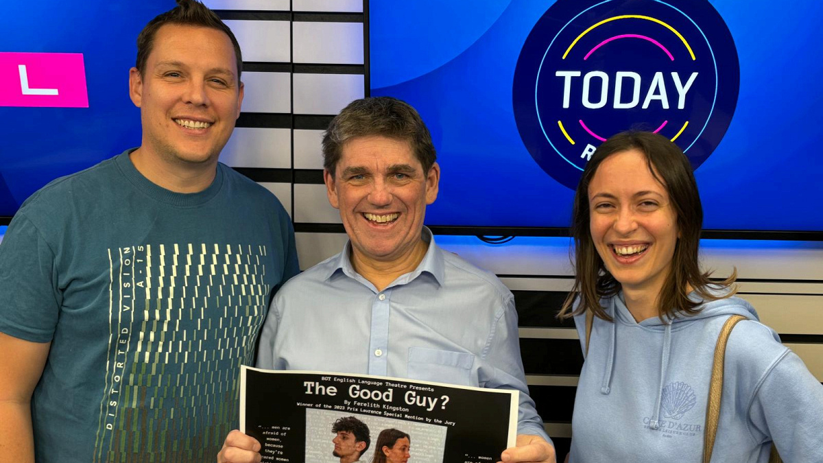 Director, Tony Kingston and actor, Natacha Stevenin speak about 'The Good Guy?'