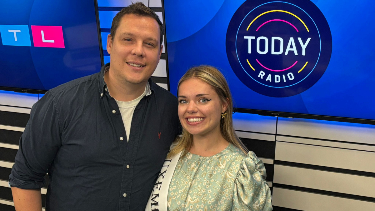 Luxembourg Rose Aisling Guilfoyle on the Sam Steen Show