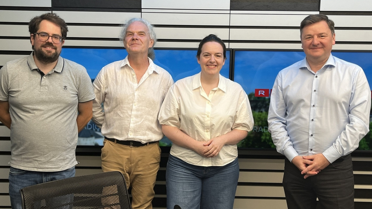 Cordula Schnuer, Laurent Schmit, Peter Feist: Sozialdialog an d'Reunioun vu leschter an nächster Chance