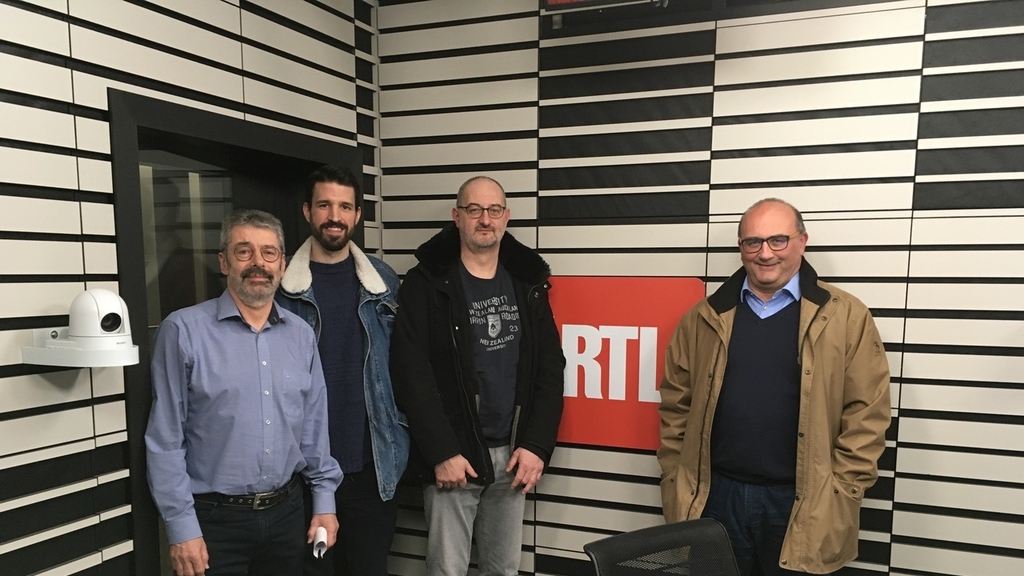 Frank Arendt, Frank Muller, Erny Gruskovnjak, Guy Seyler: Table ronde iwwert de Basket zu Lëtzebuerg