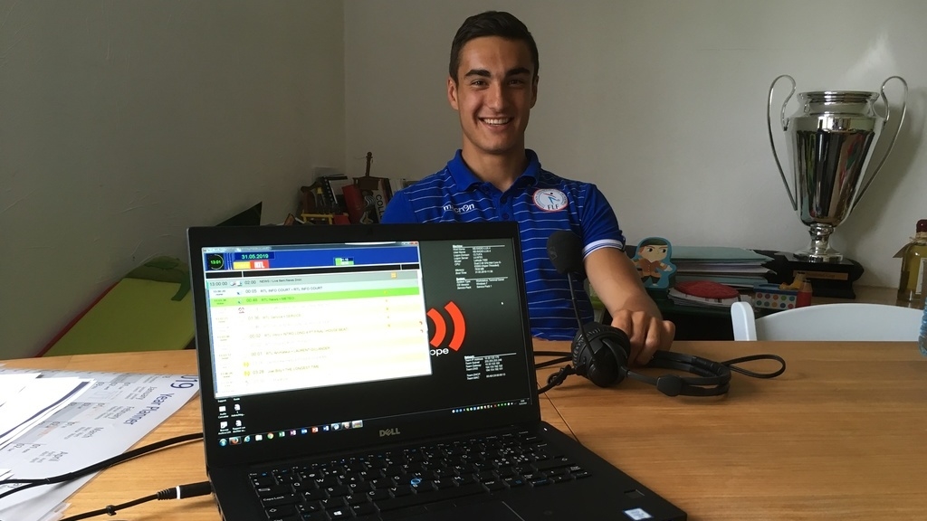 Dirk Carlson: De Nationalspiller am Entretien