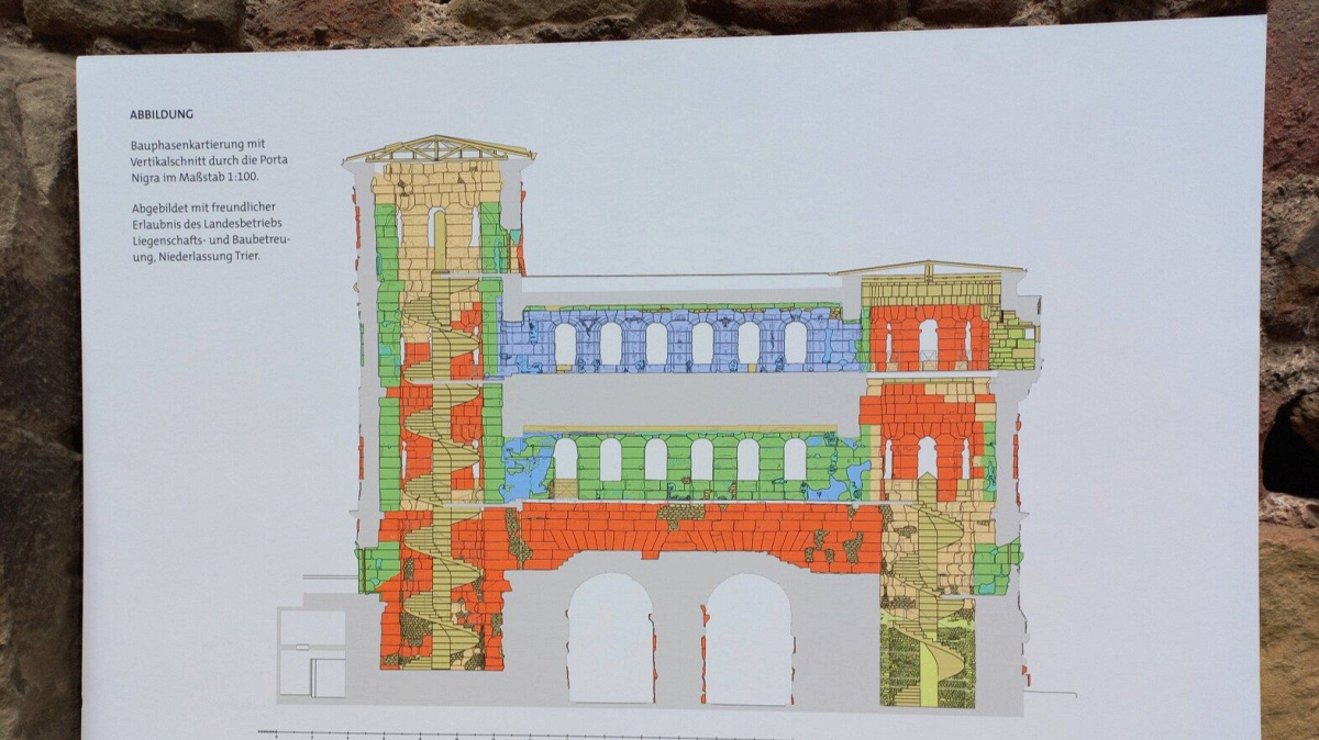 Renovatioun Porta Nigra - Mir ware kucken