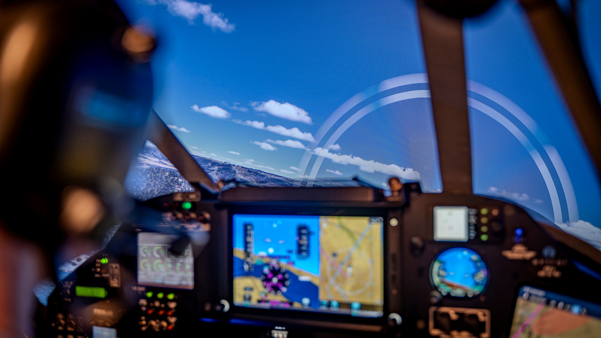 Neie Fluchsimulator zu Lëtzebuerg fir den Asaz géint Bëschbränn ze trainéieren