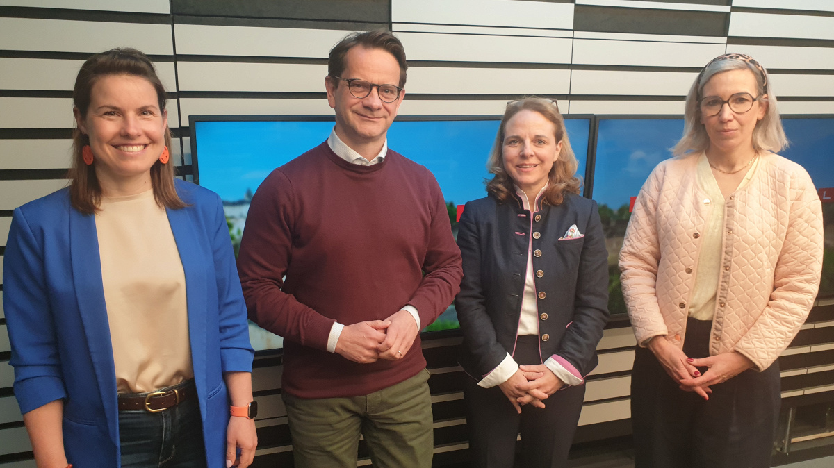 Corinne Cahen, Alexandra Schoos, Sam Tanson, Laurent Zeimet: Lëtzebuerg steet viru groussen Erausfuerderungen