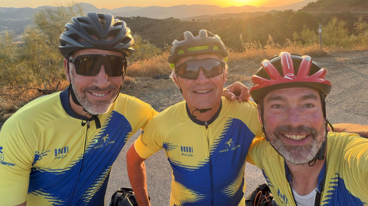 2Wheels4Purpose riders close in on Gibraltar after epic 8,000km charity journey
