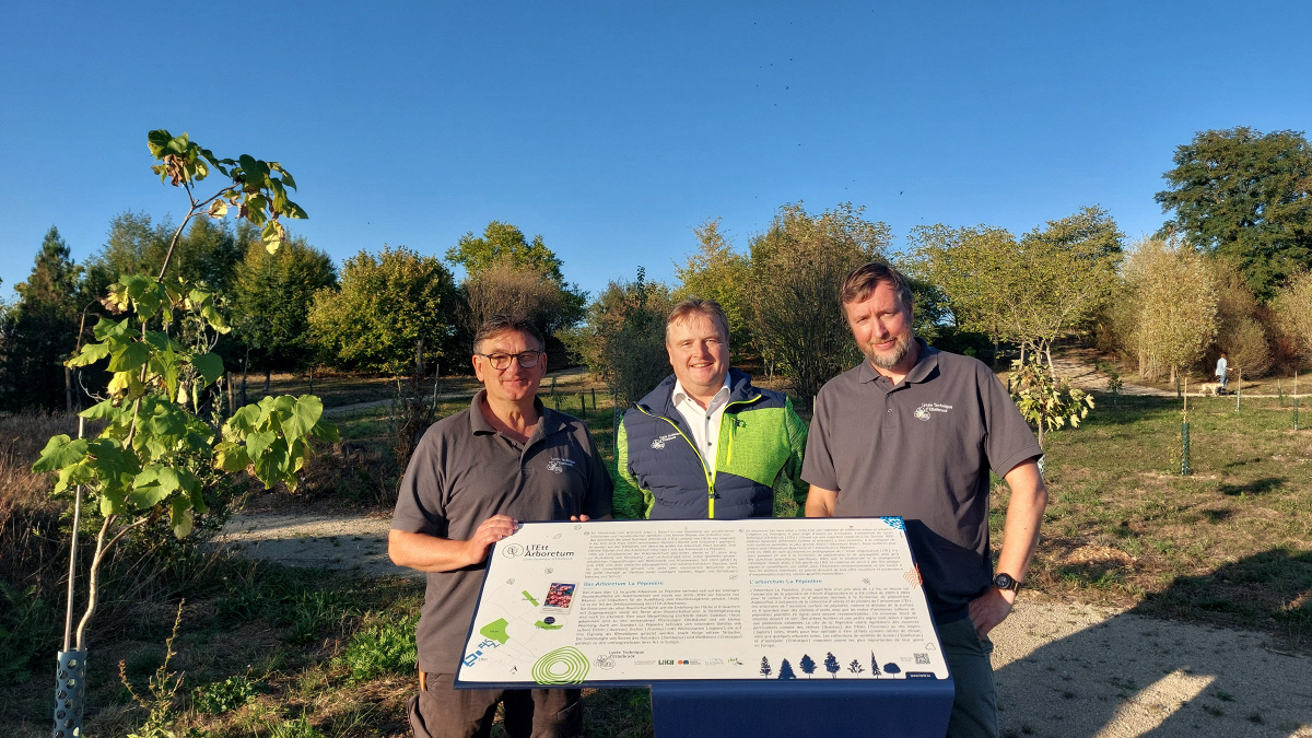Op Besuch am Arboretum zu Ettelbréck