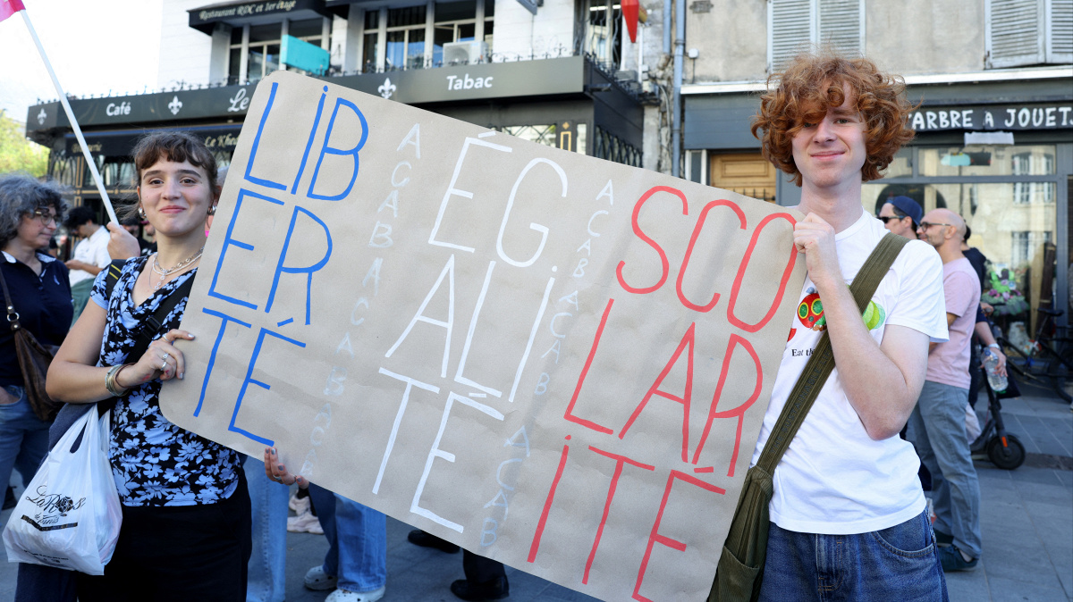 Schülerprotest a Frankräich : Ëm wat geet et eigentlech ?